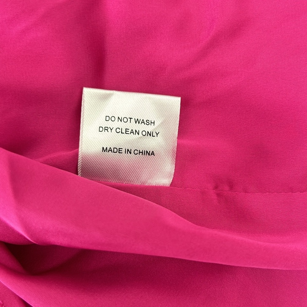 NEW White Fox Boutique pink dress with feather trim - Picture 10 of 11